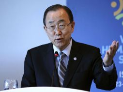 Ban Ki-moon llamó al rechazo de todas las formas de violencia y a poner el interés nacional por encima de lo demás. AP / ARCHIVO