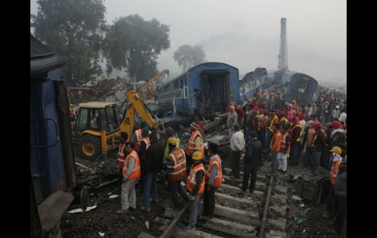 Los accidentes en la red ferroviaria india, una de las más extensas del mundo, son muy frecuentes. AP / R. Kumar
