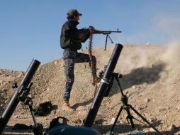 Soldados luchan para continuar el avance por Mosul; ya liberaron una tercera parte de la urbe. AFP / A. Mousa