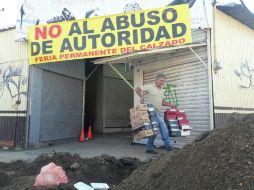 Desde la madrugada de este martes, el Ayuntamiento tapatío inició un operativo de desalojo en el sitio. EL INFORMADOR / M. Vargas