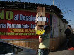 El Ayuntamiento tapatío inició un operativo para retirar a los comerciantes de la Feria del Calzado. EL INFORMADOR / M. Vargas