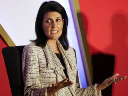 Haley se opuso a Trump durante el proceso de primarias; pese a ello, su nombre sonó como posible candidata a vicepresidencia. AP / ARCHIVO
