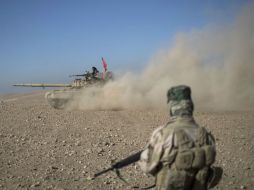 Las fuerzas iraquíes lanzaron el 17 de octubre una ofensiva para retomar Mosul al EI, con ayuda de coalición internacional. AP / F. Dana