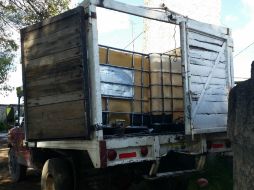 En una camioneta se transportaba una cisterna con mil litros de hidrocarburo. ESPECIAL / PGR Jalisco