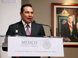 'Seguramente habrá preguntas que tendrán desde el día del nombramiento de su servidor', indicó el funcionario. SUN / ARCHIVO