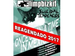La agrupación informó que debido a una solicitud de los promotores mexicanos los conciertos se posponen para el 2017. FACEBOOK / @limpbizkit