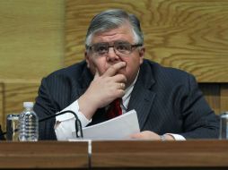 Carstens indicó que simplemente están proporcionando los elementos para que los que tengan que decidir, lo consideren. EFE / A. Cruz