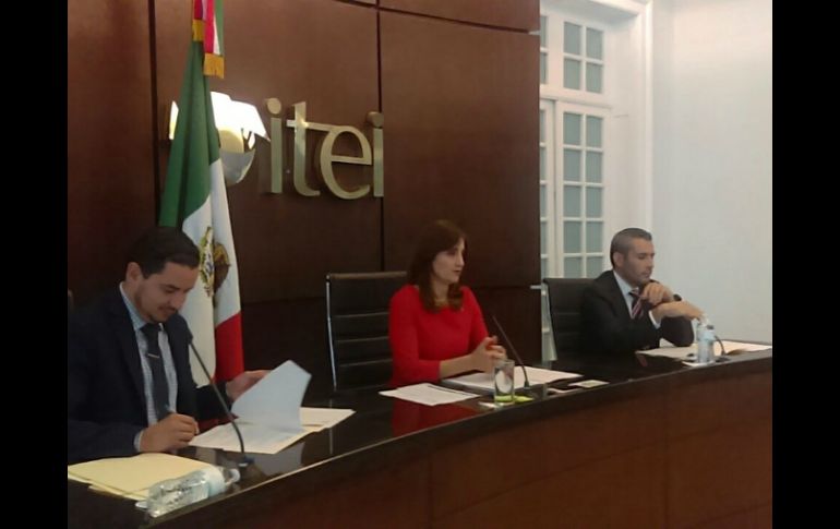 Imagen de la sesión ordinaria del Itei este jueves. TWITTER / @ITEIJal