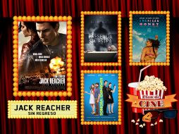 Estos son algunos de los estrenos que llegan a la cartelera de cine este fin de semana. EL INFORMADOR /