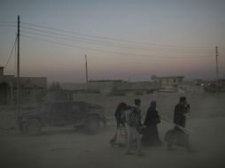 Para las organizaciones humanitarias es prioritario tener acceso a la población de los barrios bajo control del ejército. AP / F. Dana