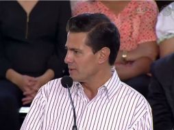 El Titular del Ejecutivo encabezó la ceremonia por el Día Internacional de la Eliminación de la Violencia contra la Mujer. TWITTER / @PresidenciaMX