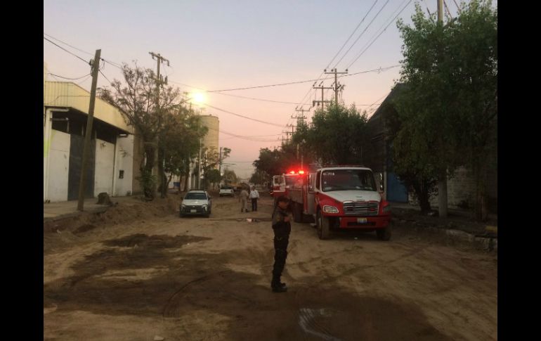 Bomberos reportaron que la fuga de gas se controló rápidamente y no causó ninguna afectación. ESPECIAL /