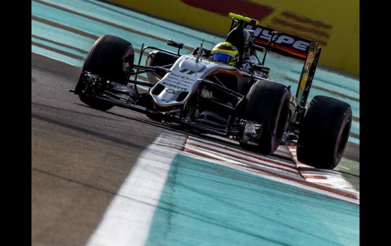 Pérez Mendoza buscará asegurarle a su equipo el cuarto sitio del campeonato de constructores. EFE / S. Suki