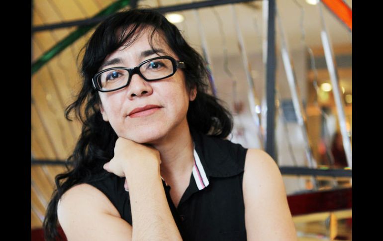 Rivera Garza aprovechó el espacio para agradecer a los lectores que siempre la han acompañado. EL INFORMADOR / ARCHIVO