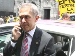 Mediante su cuenta de Twitter @ManceraMiguelMX, el mandatario capitalino felicitó a 'El Bronco' y afirmó que está listo para cumplir. NTX / ARCHIVO
