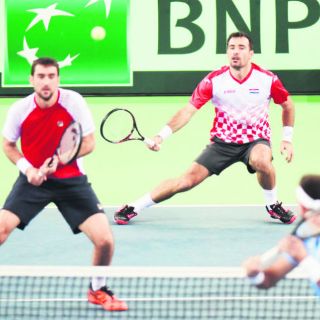 Croacia se adelanta en la Final de la Copa Davis