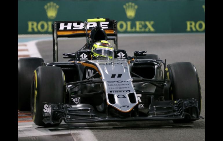 Para el tapatío se viene una temporada de descanso. En el 2017 asumirá el rol de piloto número uno de Force India. AP / L. Bruno