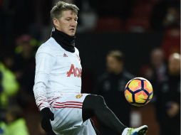 Schweinsteiger  ni siquiera aparecía en la lista de jugadores inscritos en la Europa League. AFP / O. Scarff
