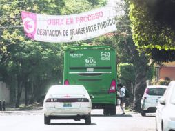 Vecinos de las colonias Seattle, Tepeyac, Maestros y Capullo estiman que 40 mil vehículos diarios circulan por la zona del desvío. EL INFORMADOR / A. García