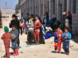 Calles, mezquitas y escuelas del barrio de Al Sheij Maqsud se ven llenas de personas. AFP / G. Ourfalian