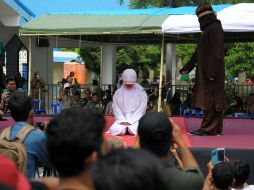 El escarnio se produjo en las instalaciones de una mezquita de Banda Aceh. AFP / C. Mahyuddin