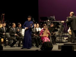 La Orquesta sorprendió  interpretando 'Cielito Lindo'. ESPECIAL /
