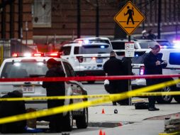 El ataque dejó nueve heridos y el agresor resultó muerto. AP / J. Minchillo