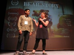 'Historia de un oso' fue convertido en libro por los autores de la animación, Gabriel Osorio y Antonia Herrera. EL INFORMADOR / M. Vargas