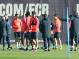 El Barcelona debuta en la Copa, en un partido que sirve como pausa previa al Clásico ante Real Madrid. EFE / A. Dalmau