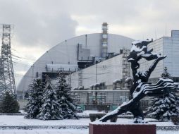 La cúpula mide 108 metros de altura, equivalentes a un edificio de 30 pisos y 162 metros de longitud. EFE / S. Dolzhenko