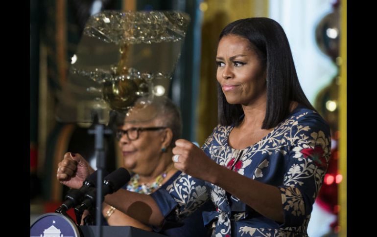 Michelle Obama tiene un nivel de popularidad inquebrantable en el país estadounidense. EFE / J.L. Scalzo