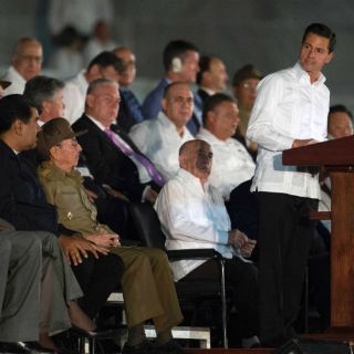 Fidel Castro quiso mucho a México: Peña Nieto
