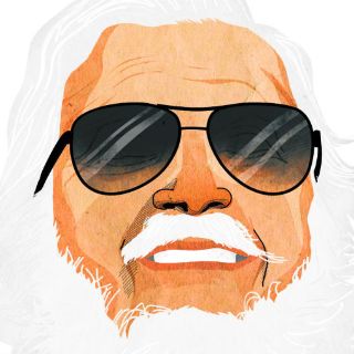 Tres figuras con el libro como destino