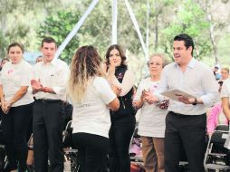 Impulso. El mandatario señaló que se seguirán generando programas para lograr el empoderamiento de las mujeres. ESPECIAL /