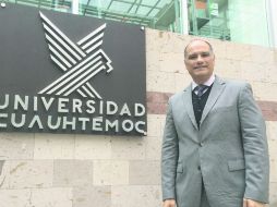 Profesionalismo. El rector Francisco Rangel Cáceres asegura que impulsan un programa de emprendurismo. EL INFORMADOR / M. Sagú