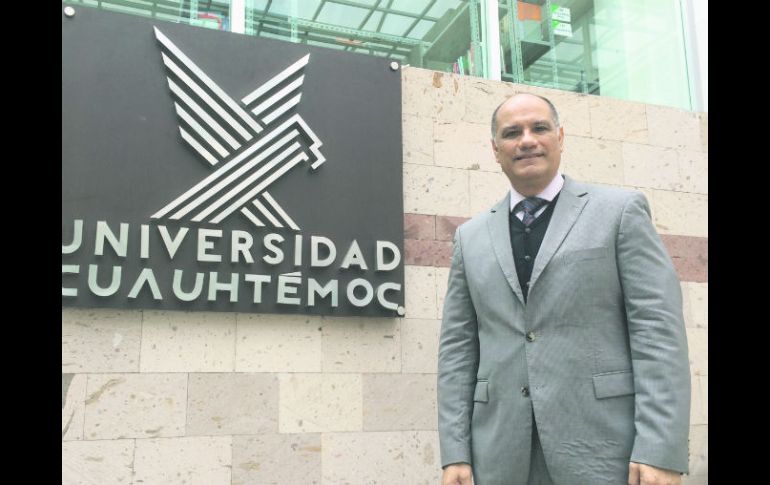 Profesionalismo. El rector Francisco Rangel Cáceres asegura que impulsan un programa de emprendurismo. EL INFORMADOR / M. Sagú