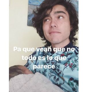 Sergio Mayer Mori muestra el rostro de su hija