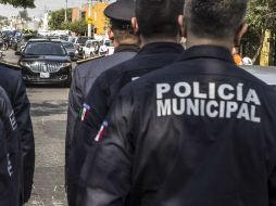 Este martes 20 policías estatales acudieron al Congreso del estado para exigir a los diputados legislar a favor de los policías. EL INFORMADOR / ARCHIVO