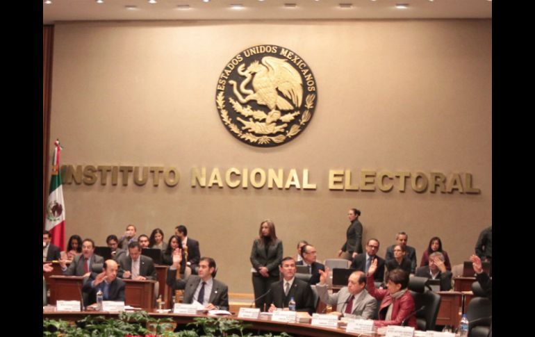 La Comisión de Fiscalización del INE aprobó los dictámenes que serán llevados a sesión del Consejo General el 14 de diciembre. NTX / ARCHIVO