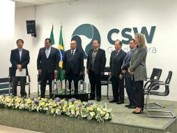 A la presentación de Algar Tech acudieron los titulares de Sedeco y SICyT. TWITTER / @InnovaJal