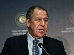 Lavrov, ministro ruso de Asuntos Exteriores, declaró que seguirá cooperando para buscar una solución política. AP / I. Laleli