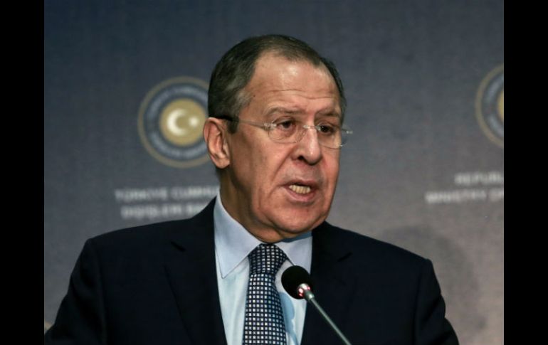 Lavrov, ministro ruso de Asuntos Exteriores, declaró que seguirá cooperando para buscar una solución política. AP / I. Laleli
