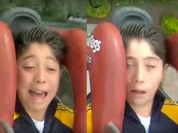 El joven sufre de vértigo a las alturas y sus reacciones provocan que su video invada las redes sociales. YOUTUBE / 136k visualizaciones