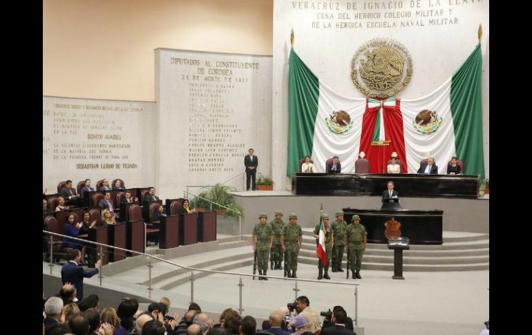 ''El pueblo reclama justicia y a ese pueblo responderé'', asegura el gobernador de Veracruz. TWITTER / @AccionNacional