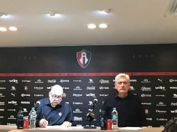 ''Estamos pujando por ambos, pero la cantidad que piden es alta, pero estamos cerca'', dijo el presidente del equipo (I). EL INFORMADOR / J. Robles