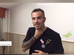 'Me duele, me va a costar acostumbrarme, pero qué mejor causa' dijo el jugador. TWITTER / @marccrosas