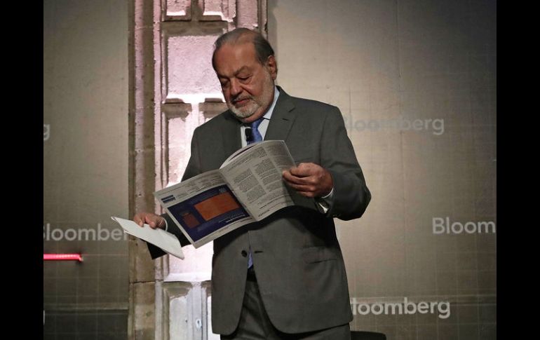 Slim dijo que la promesa de Trump sobre un mayor gasto en infraestructura significaría más empleos para los mexicanos. SUN / A. Costa