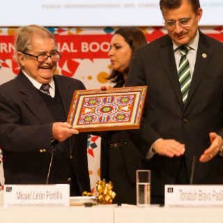 Somos tierra de libros, pero no de lectores: Miguel León Portilla