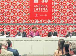Jorge Castañeda, Juan Ramón de la Fuente, Rosario Marín, Juan José Bremer y Arturo Valenzuela Bowie. EL INFORMADOR / F. Atilano
