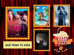 Estos son algunos de los estrenos que llegan a la cartelera de cine este fin de semana. EL INFORMADOR /